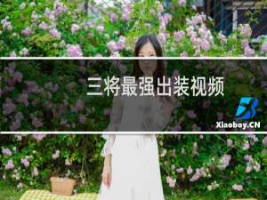 三将最强出装视频