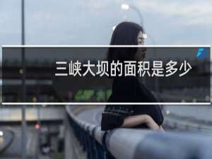 三峡大坝的面积是多少