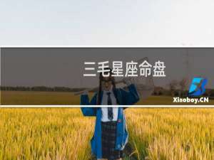 三毛星座命盘