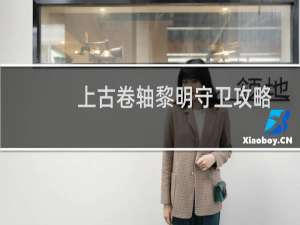 上古卷轴黎明守卫攻略