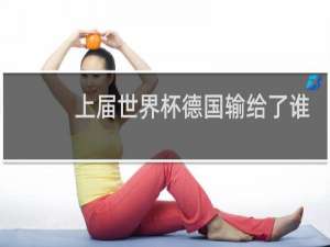 上届世界杯德国输给了谁