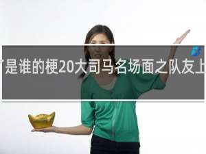 上当了是谁的梗 大司马名场面之队友上当了什么梗