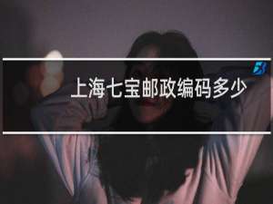 上海七宝邮政编码多少
