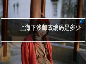 上海下沙邮政编码是多少
