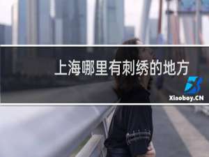 上海哪里有刺绣的地方