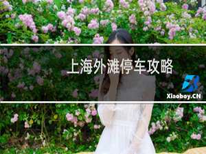 上海外滩停车攻略