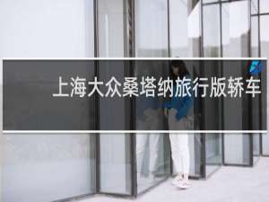 上海大众桑塔纳旅行版轿车