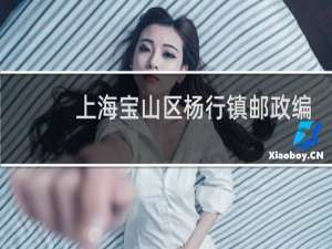上海宝山区杨行镇邮政编码是多少