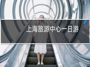 上海旅游中心一日游