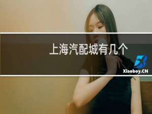 上海汽配城有几个