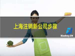 上海注销新公司步骤