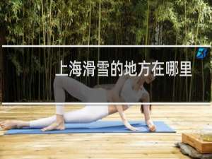 上海滑雪的地方在哪里