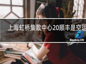 上海虹桥集散中心 顺丰是空运吗