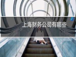 上海财务公司有哪些