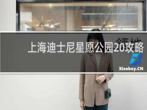 上海迪士尼星愿公园 攻略
