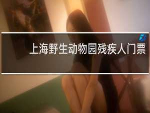 上海野生动物园残疾人门票
