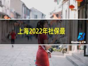 上海2022年社保最低标准（2019上海社保基数）