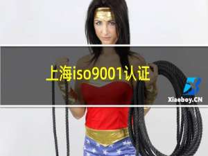 上海iso9001认证服务