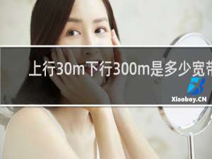 上行30m下行300m是多少宽带