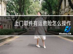 上门取件有运费险怎么操作