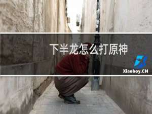 下半龙怎么打原神