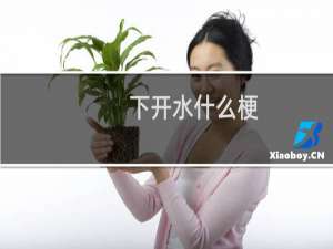 下开水什么梗