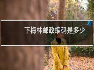 下梅林邮政编码是多少