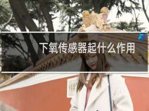 下氧传感器起什么作用