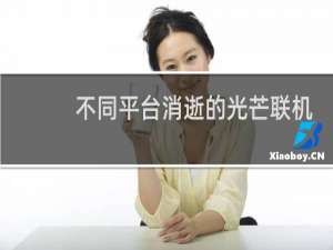 不同平台消逝的光芒联机