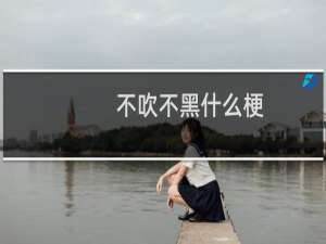 不吹不黑什么梗？什么梗