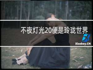 不夜灯光 便是玲珑世界