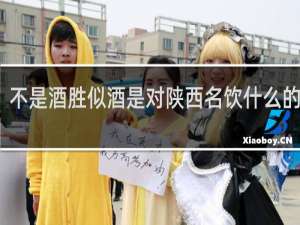 不是酒胜似酒是对陕西名饮什么的赞誉