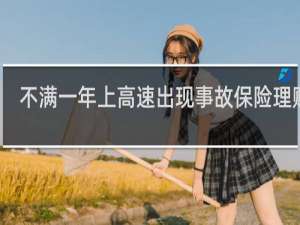 不满一年上高速出现事故保险理赔吗