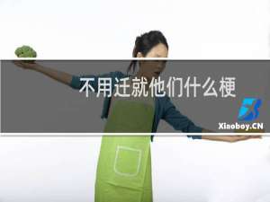 不用迁就他们什么梗