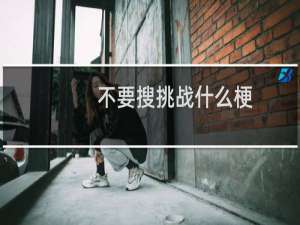 不要搜挑战什么梗