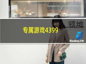 专属游戏4399