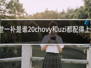 世一补是谁 chovy和uzi都配得上什么梗