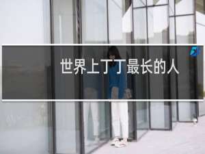 世界上丁丁最长的人
