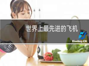 世界上最先进的飞机