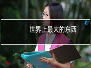 世界上最大的东西