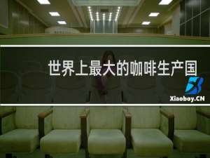 世界上最大的咖啡生产国