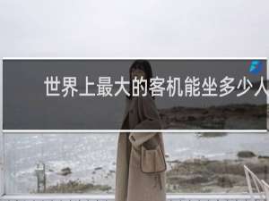 世界上最大的客机能坐多少人
