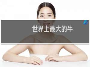 世界上最大的牛