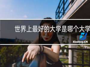 世界上最好的大学是哪个大学