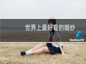 世界上最好看的婚纱