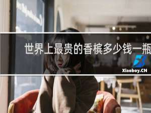 世界上最贵的香槟多少钱一瓶