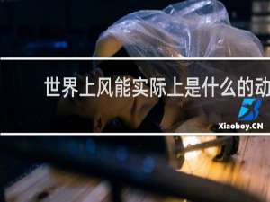 世界上风能实际上是什么的动能