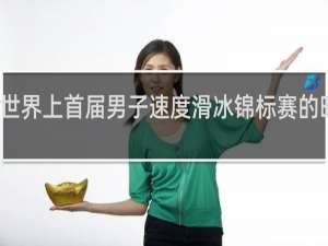 世界上首届男子速度滑冰锦标赛的时间是