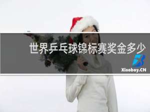 世界乒乓球锦标赛奖金多少