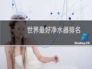 世界最好净水器排名